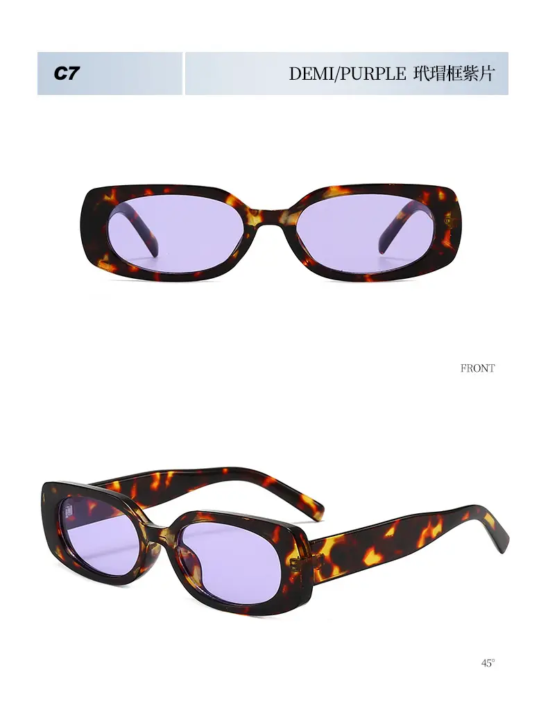 Men UV Protective Sunglasses Pink Lens — feature 22