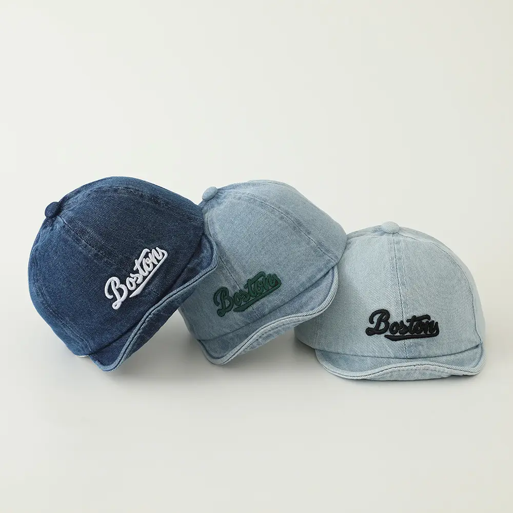 Baby Denim Baseball Cap Spring Autumn Unisex Korean Style — feature 11