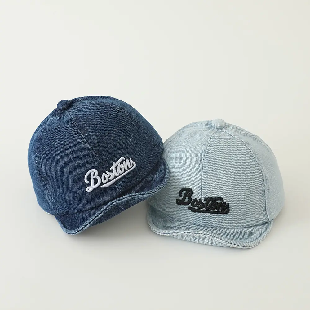 Baby Denim Baseball Cap Spring Autumn Unisex Korean Style — feature 14