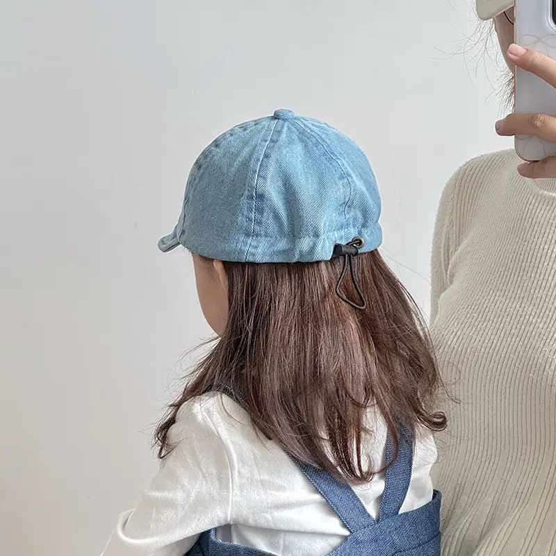 Baby Denim Baseball Cap Spring Autumn Unisex Korean Style — feature 6