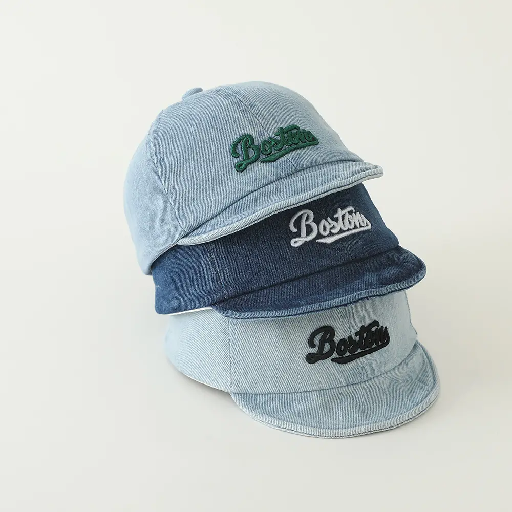 Baby Denim Baseball Cap Spring Autumn Unisex Korean Style — feature 8