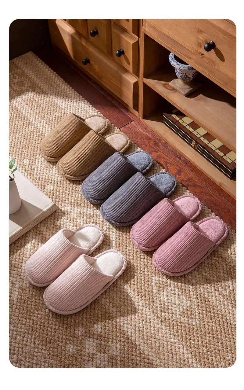 Japanese-Style Silent Slippers for Women Soft Cotton Autumn Winter — feature 13
