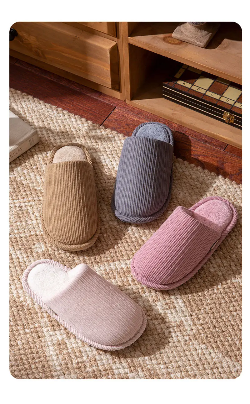 Japanese-Style Silent Slippers for Women Soft Cotton Autumn Winter — feature 14
