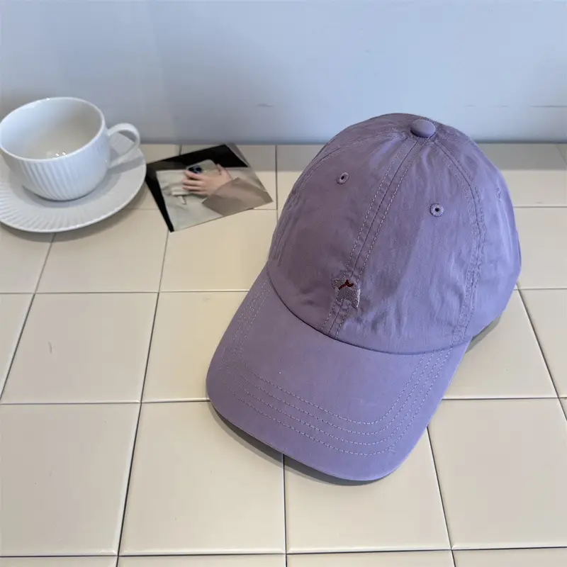 Women Cartoon Cap Green Embroidered Spring Summer - Image 6