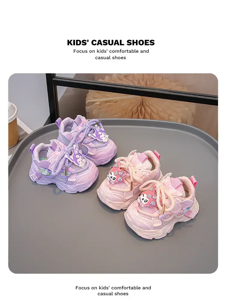 Pink 2025 Baby Shoes for Girls Soft Sole Non-Slip — feature 1