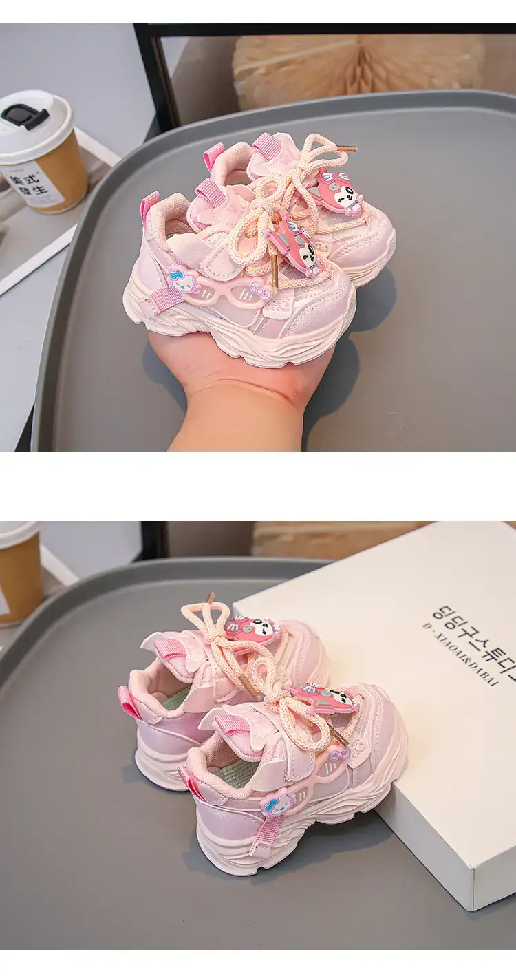 Pink 2025 Baby Shoes for Girls Soft Sole Non-Slip — feature 12