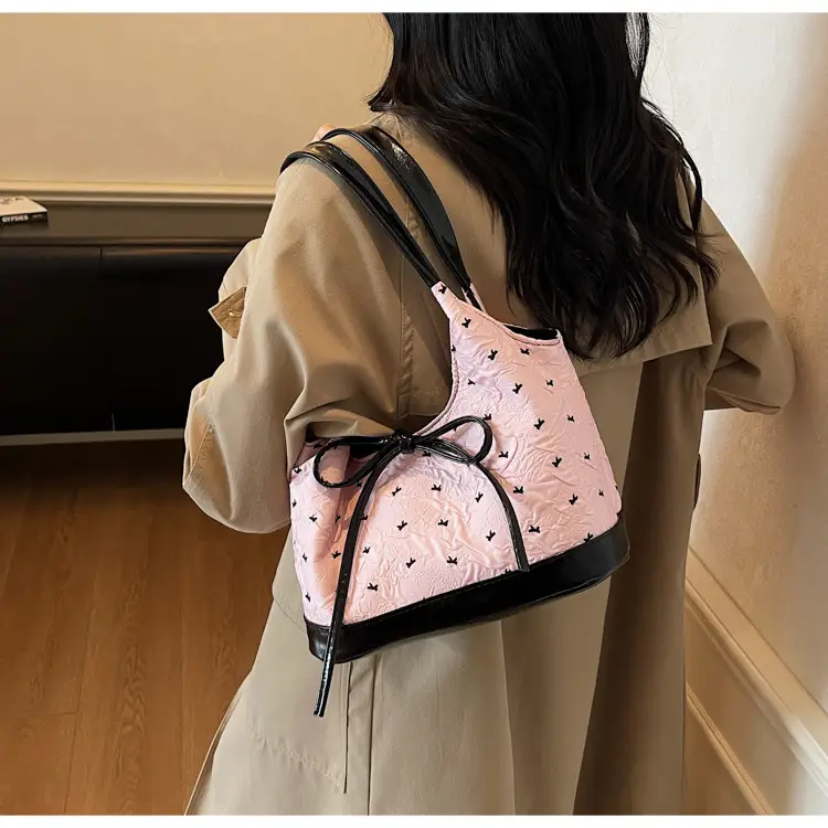 White Bow Armpit Bag for Women 2025 — feature 13