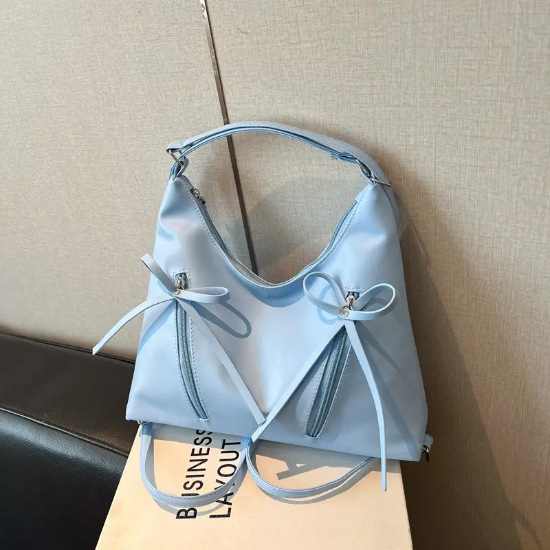 Women's Yellow Bow Shoulder Bag 2024 New Size - Image 6