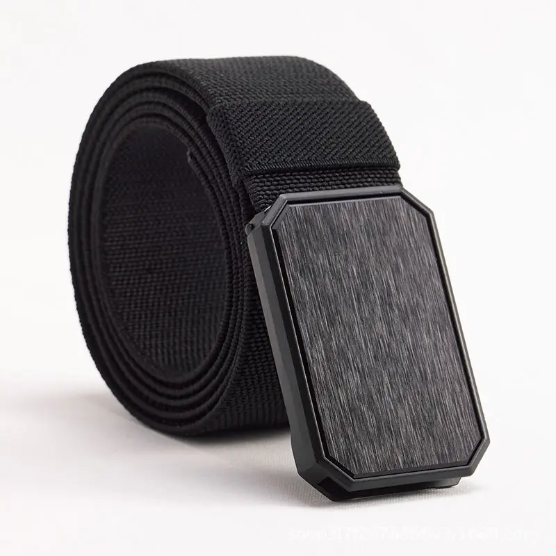 Men's Black Tactical Belt with Quick-Release Buckle - Image 16
