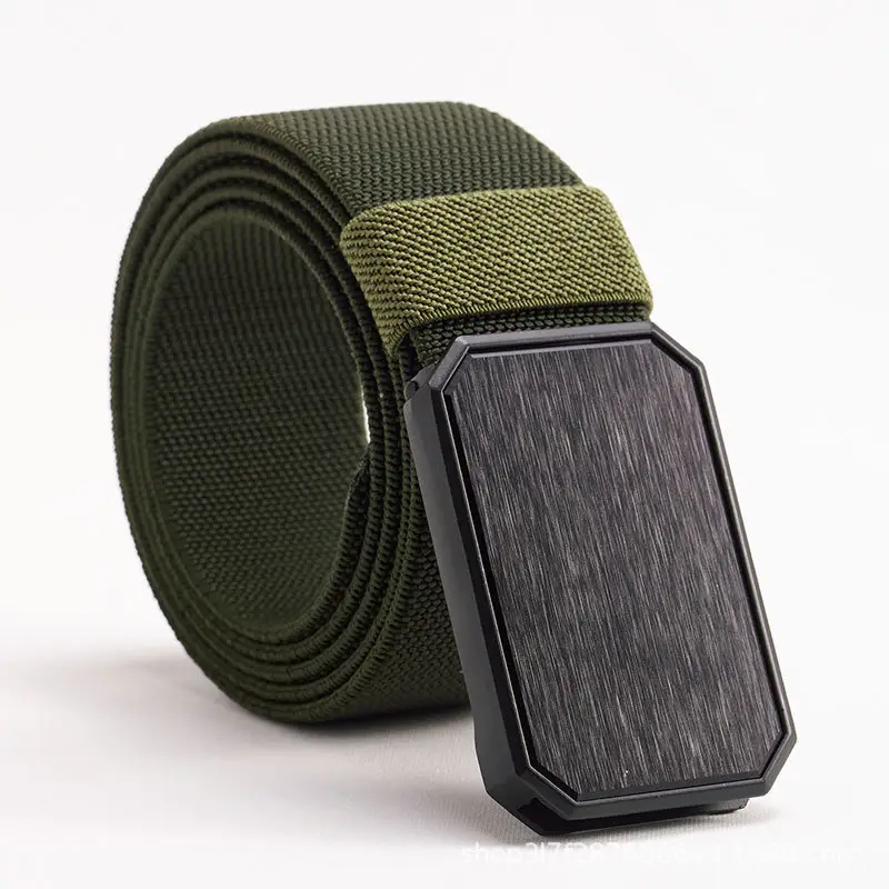 Men's Black Tactical Belt with Quick-Release Buckle - Image 19