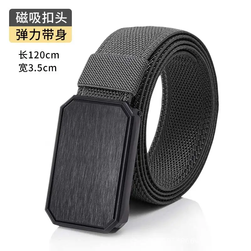 Men's Black Tactical Belt with Quick-Release Buckle - Image 22