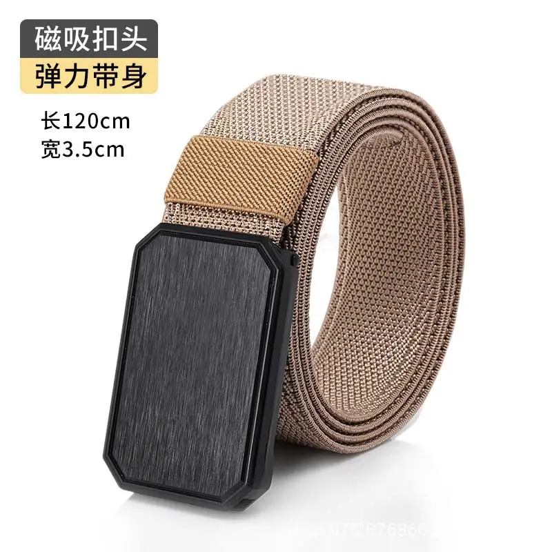 Men's Black Tactical Belt with Quick-Release Buckle - Image 23