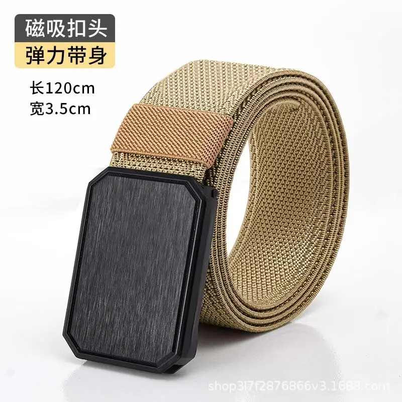 Men's Black Tactical Belt with Quick-Release Buckle - Image 24