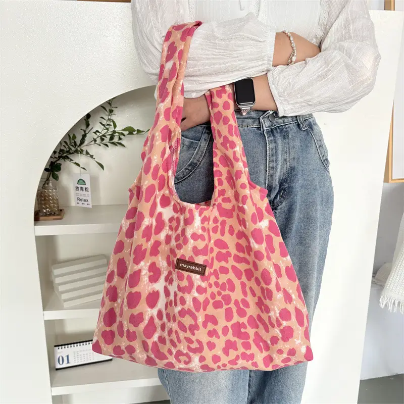 Leopard Print Large Cap Bag for Women - Image 6