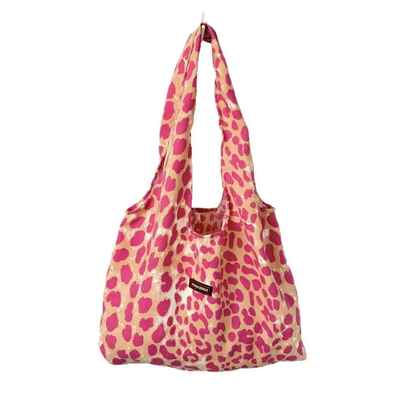 Leopard Print Large Cap Bag for Women - Image 7