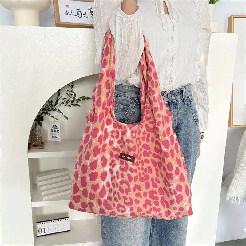 Leopard Print Large Cap Bag for Women — feature 10