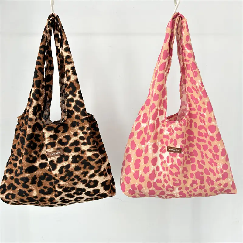 Leopard Print Large Cap Bag for Women — feature 24