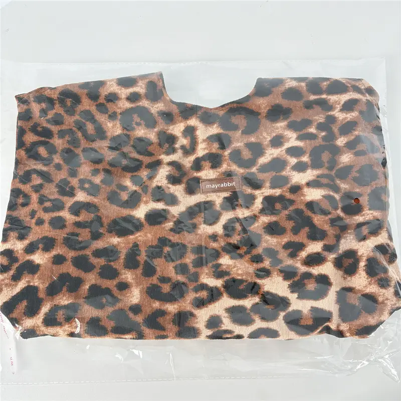 Leopard Print Large Cap Bag for Women — feature 38
