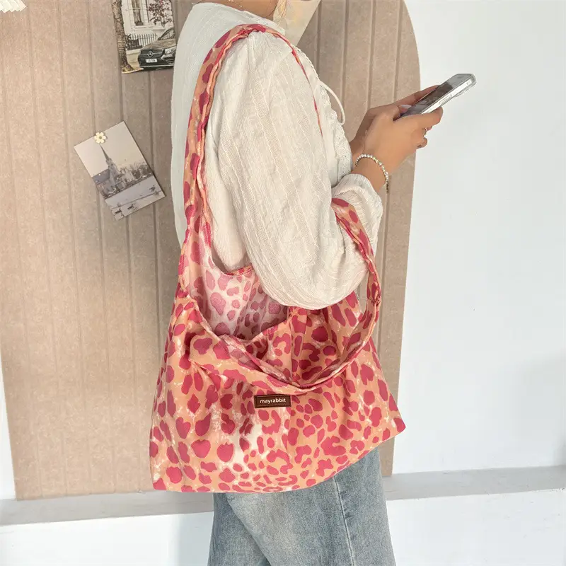 Leopard Print Large Cap Bag for Women — feature 4