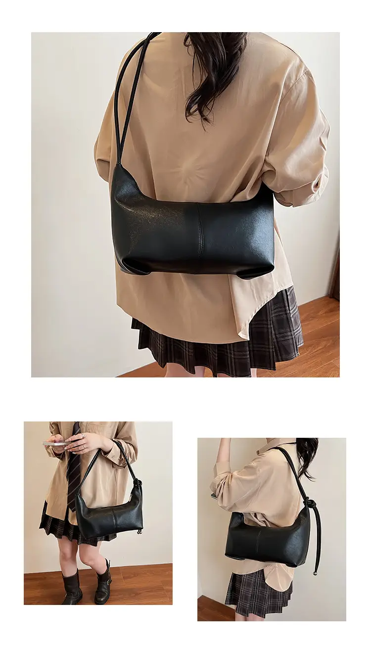 Women Large Capacity Crossbody Bag Brown Leather 2025 — feature 12