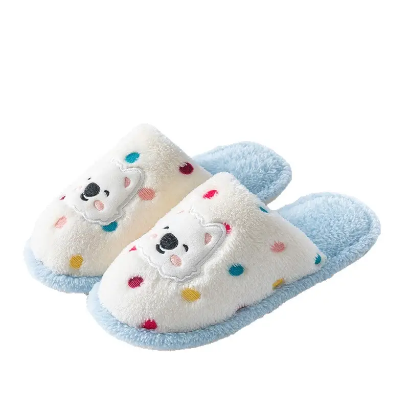 Cotton Slippers for Women, Spring, Autumn and Winter Home Use, Indoor Non-Slip Couple Home Warm Winter Plush Slippers for Men - Image 24
