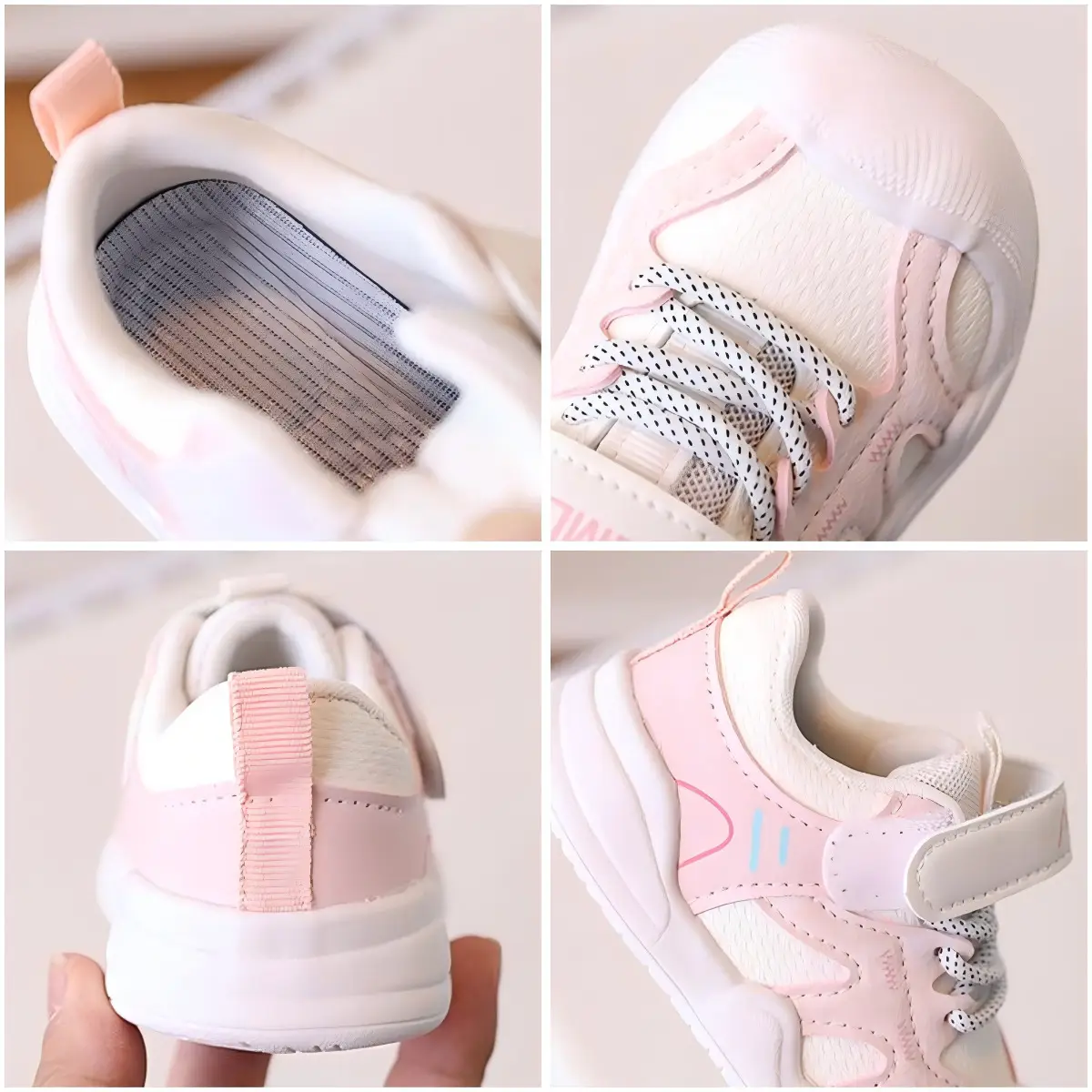 Pink Sparkly Baby Walking Shoes for Boys Girls 2026