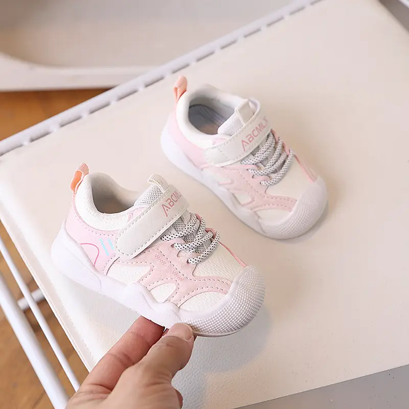 Pink Sparkly Baby Walking Shoes for Boys Girls 2026