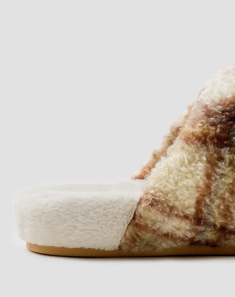 Women Plush Furry Slippers Autumn Winter Warm Non-Slip — feature 11