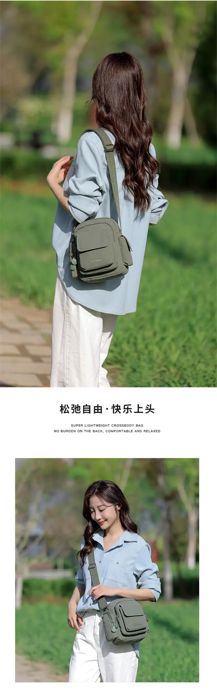 Waterproof Multi-Pocket Commuter Bag 2026 Summer — feature 18