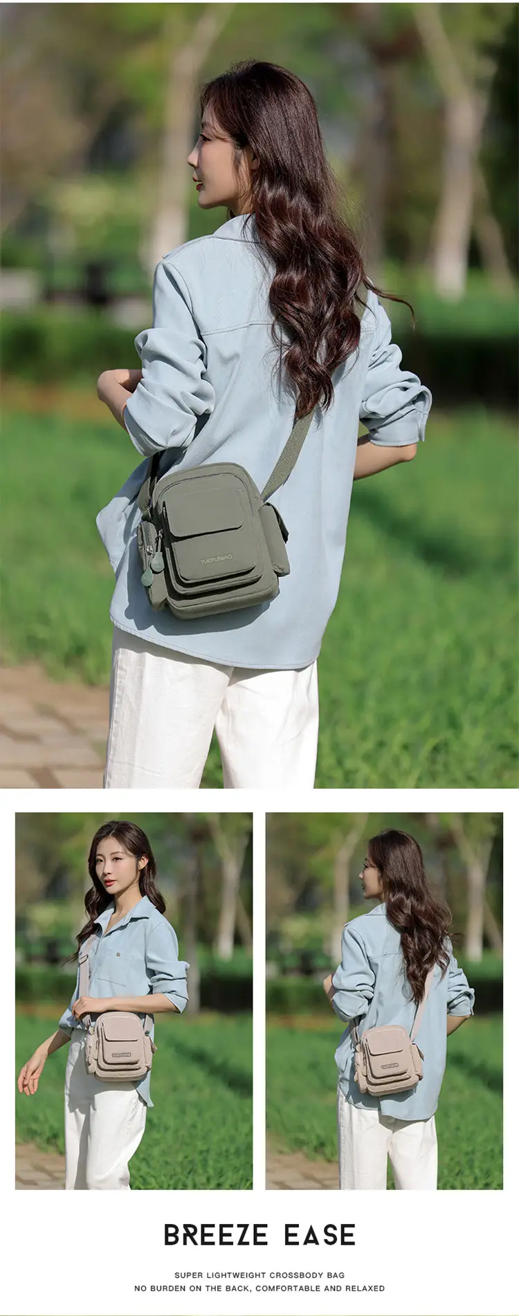Waterproof Multi-Pocket Commuter Bag 2026 Summer — feature 19