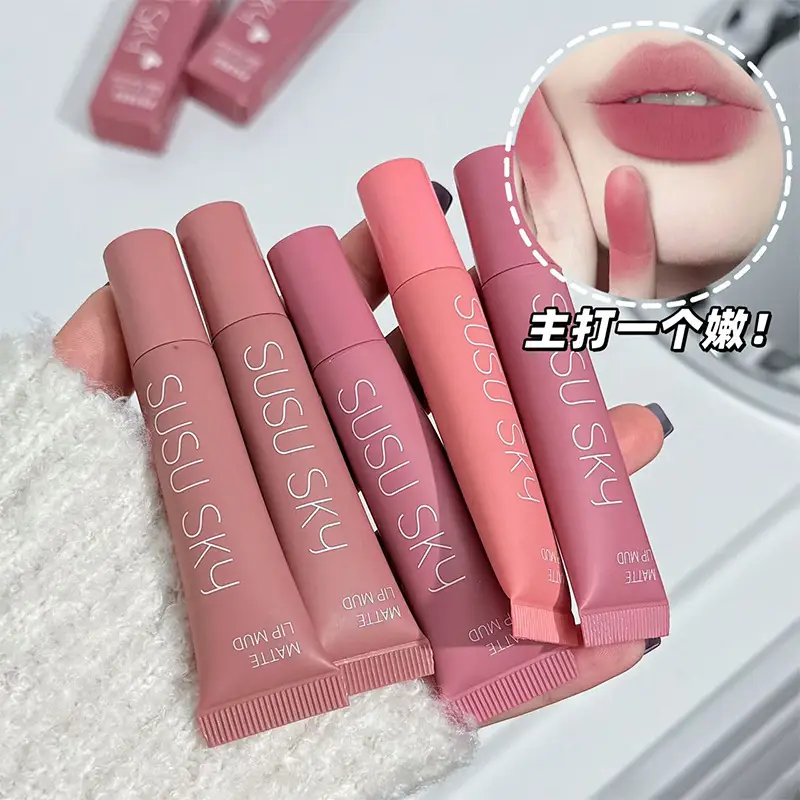 Susu Sky Matte Lip Mud Low Saturation Korean