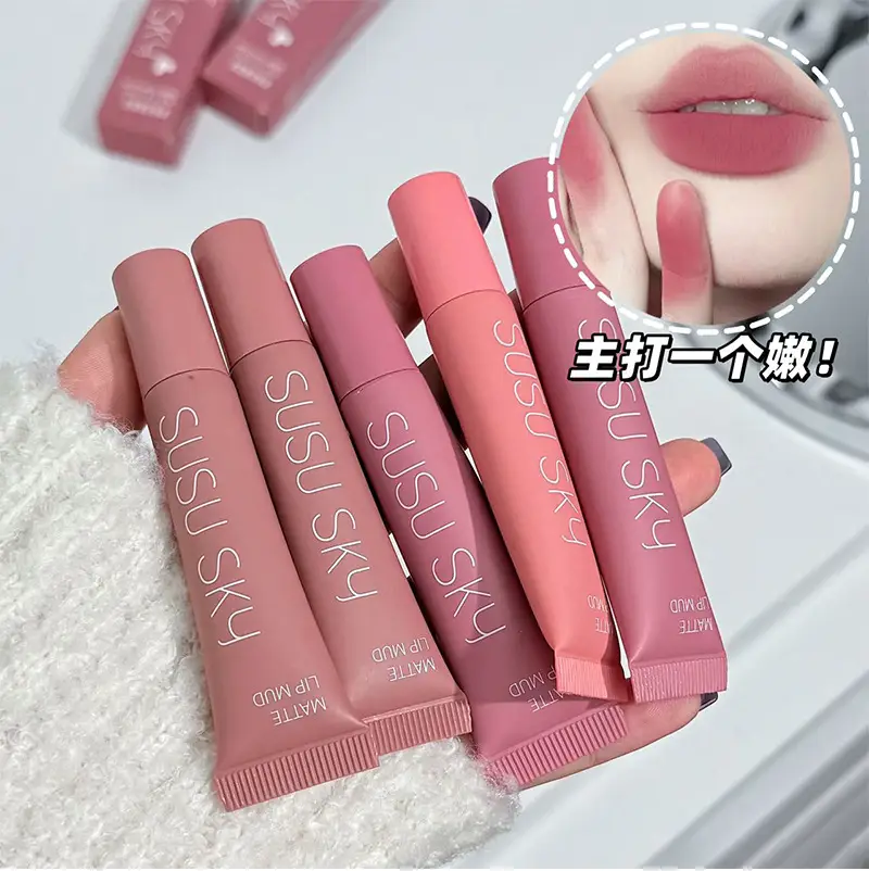 Susu Sky Matte Lip Mud Low Saturation Korean — feature 8