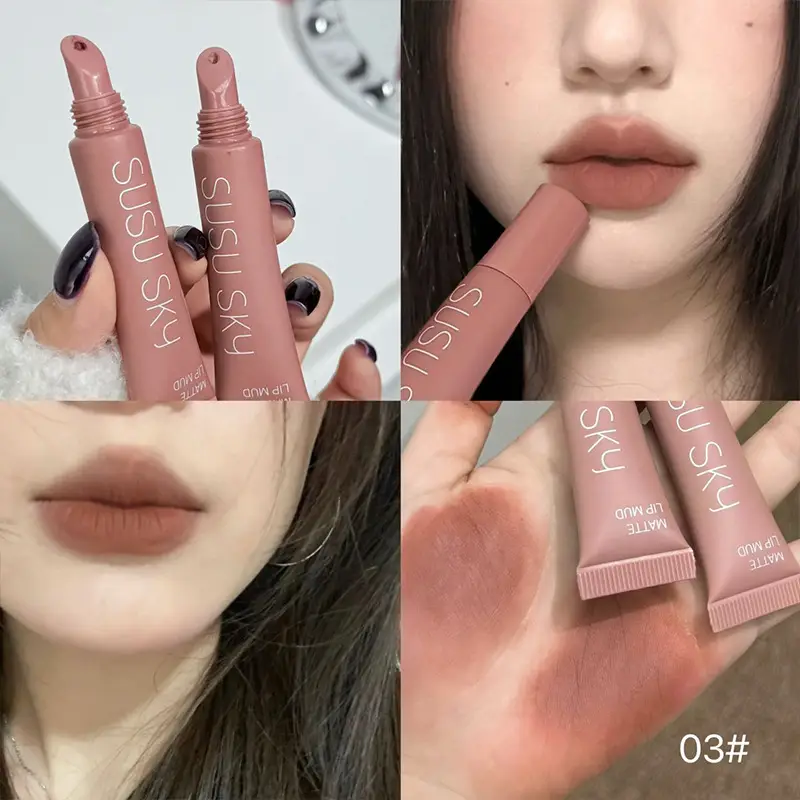 Susu Sky Matte Lip Mud Low Saturation Korean