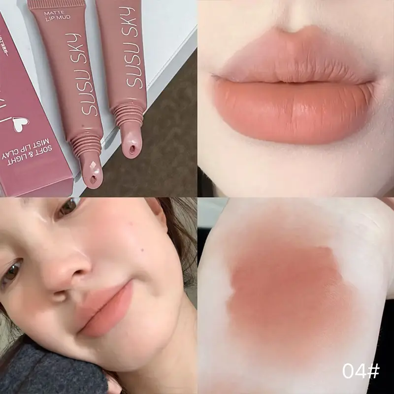 Susu Sky Matte Lip Mud Low Saturation Korean