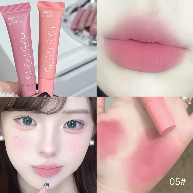 Susu Sky Matte Lip Mud Low Saturation Korean
