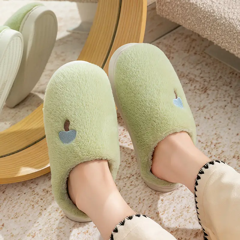 Little Mushroom Stuffed Cotton Slippers Winter 2025 - Image 14