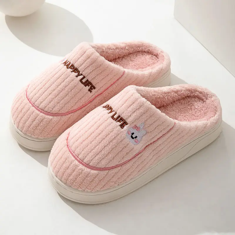 Little Mushroom Stuffed Cotton Slippers Winter 2025 - Image 6
