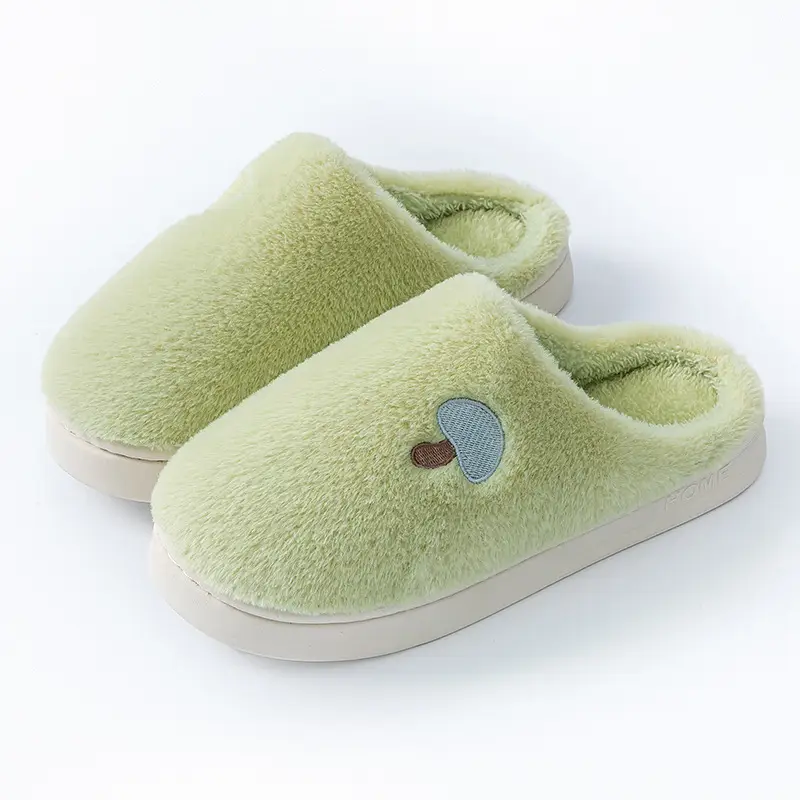 Little Mushroom Stuffed Cotton Slippers Winter 2025 - Image 2