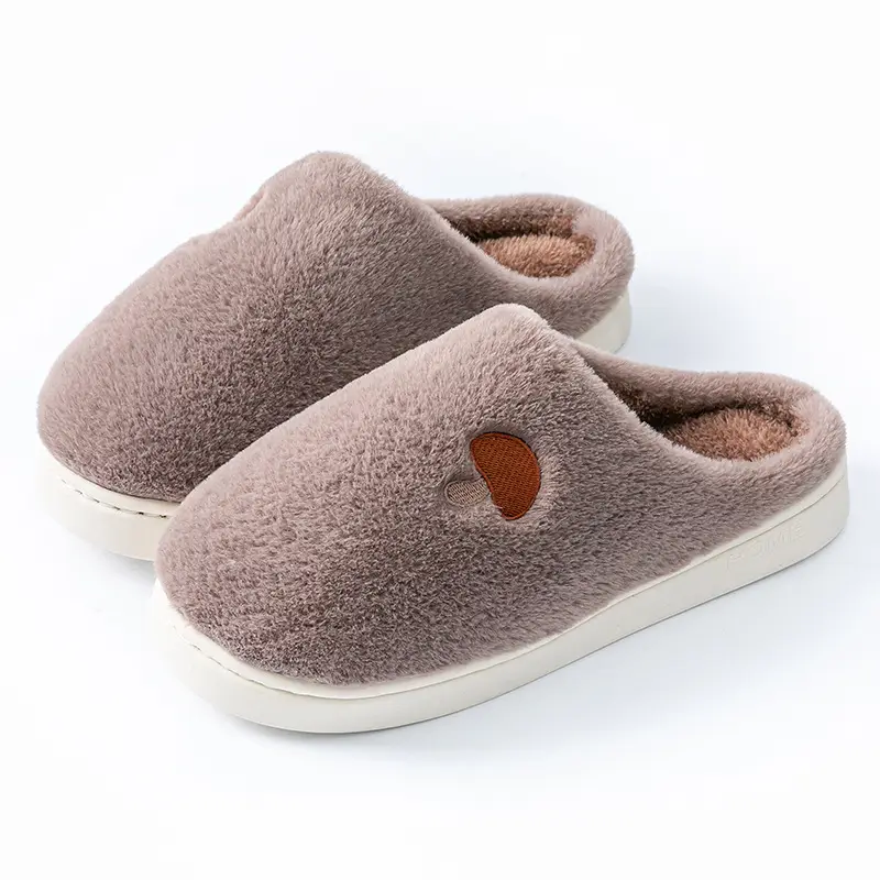 Little Mushroom Stuffed Cotton Slippers Winter 2025 - Image 5