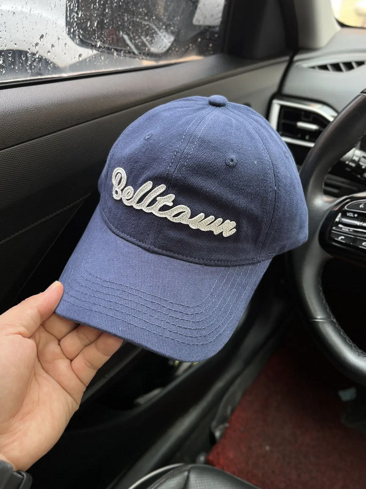 Belleam Red Baseball Cap for Women with Wide Brim — feature 10