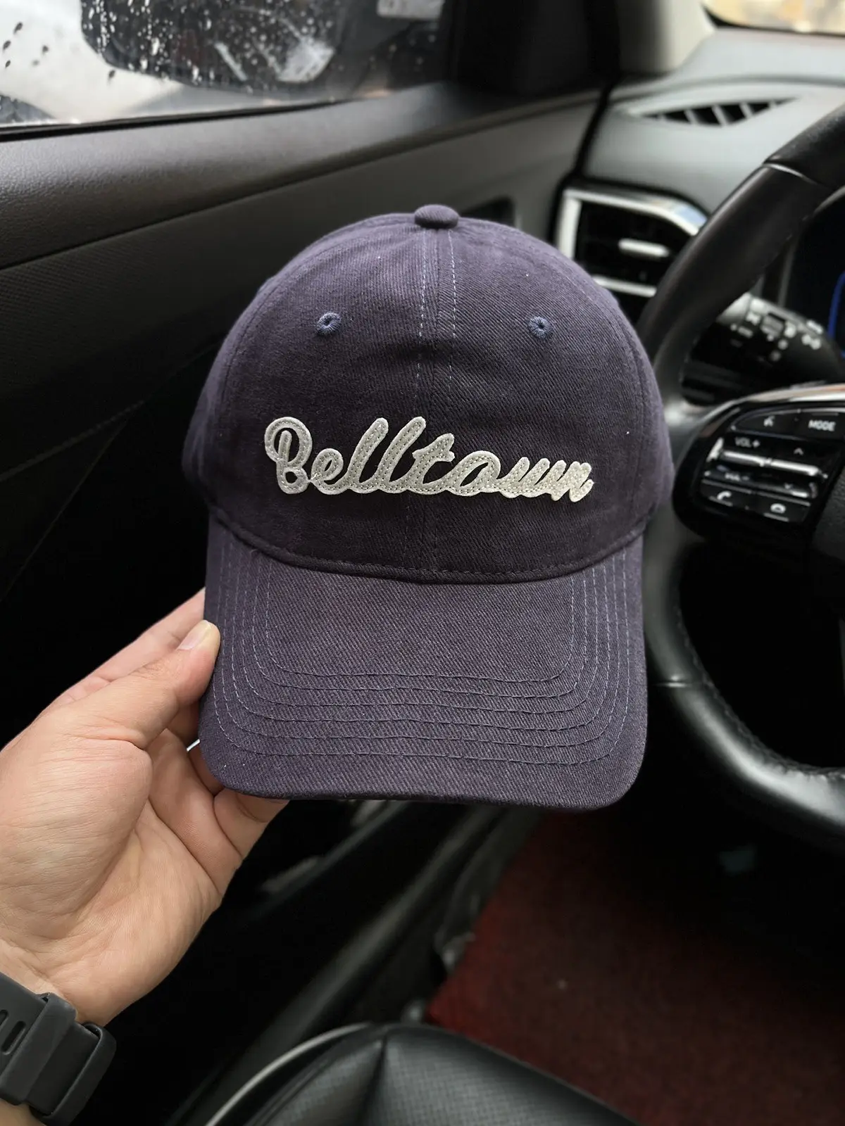 Belleam Red Baseball Cap for Women with Wide Brim — feature 15