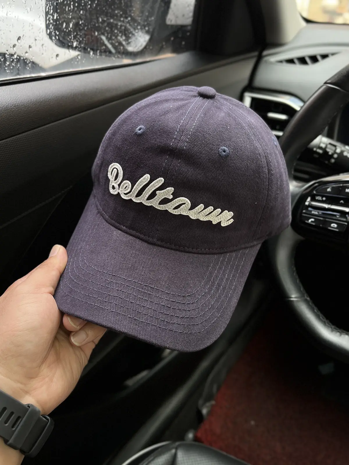 Belleam Red Baseball Cap for Women with Wide Brim — feature 16