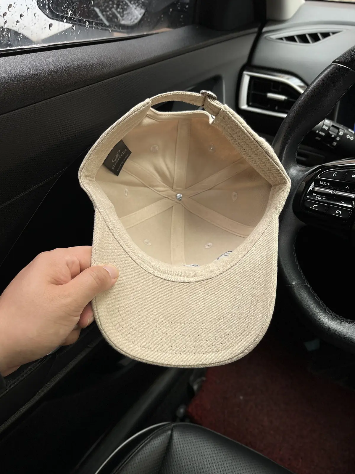 Belleam Red Baseball Cap for Women with Wide Brim — feature 3