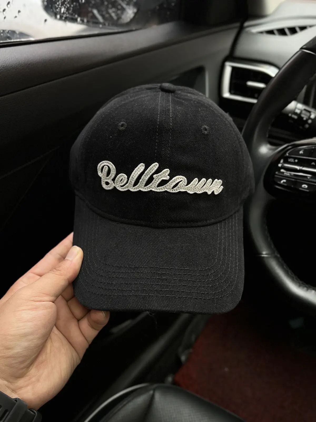 Belleam Red Baseball Cap for Women with Wide Brim — feature 5