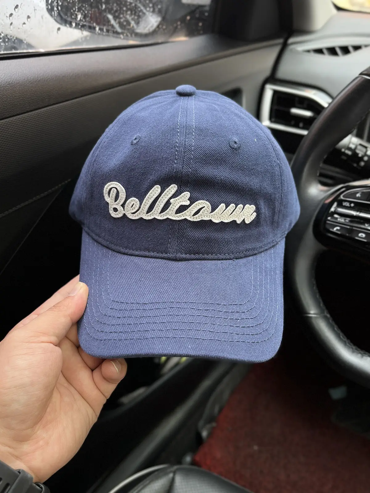 Belleam Red Baseball Cap for Women with Wide Brim — feature 9