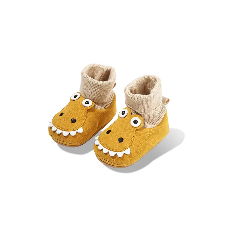 Baby Shoes with Socks 6-12M Soft Bottom Spring Fall