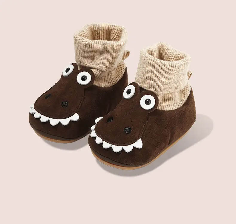 Baby Shoes with Socks 6-12M Soft Bottom Spring Fall — feature 25