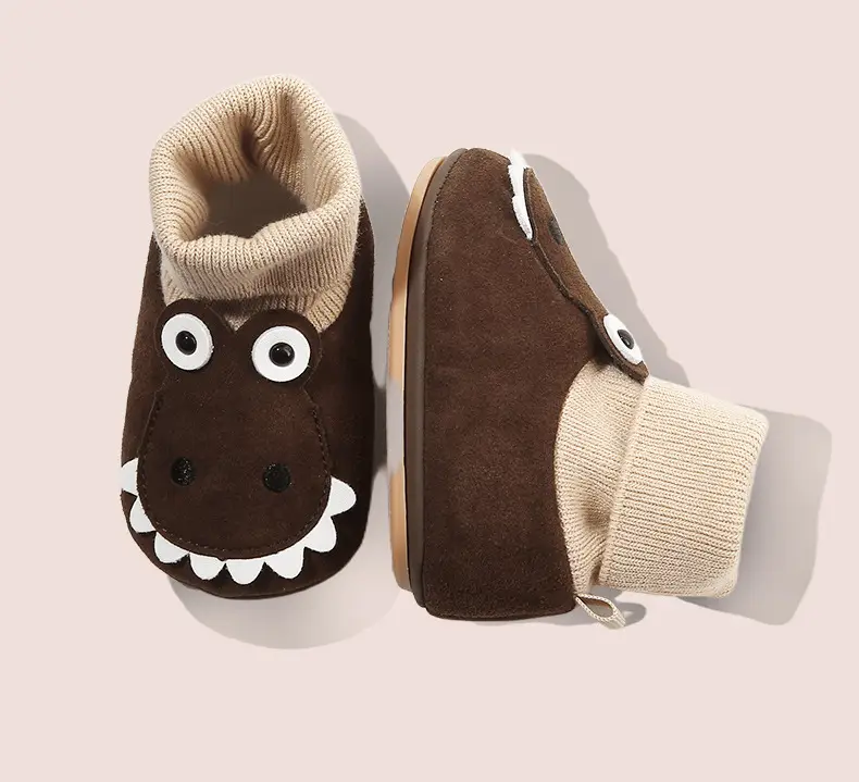 Baby Shoes with Socks 6-12M Soft Bottom Spring Fall — feature 26