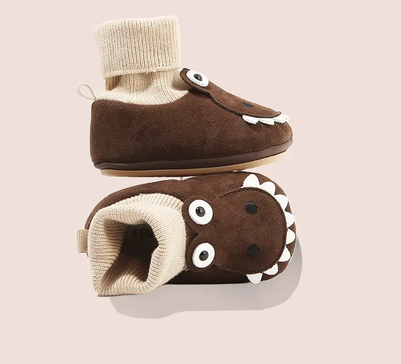 Baby Shoes with Socks 6-12M Soft Bottom Spring Fall — feature 27