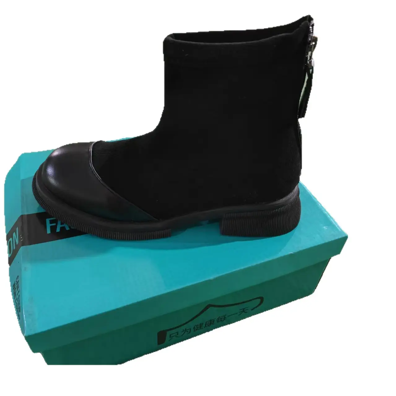 Women Retro Slim Boots Black 2025 Winter - Image 9